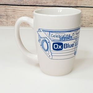 Ox Blue Cameras coffee mug